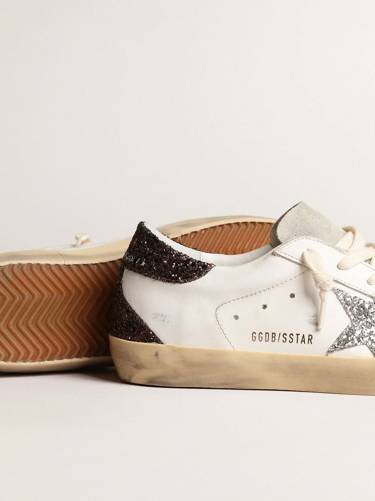 Superstar - Paillette noir et grise