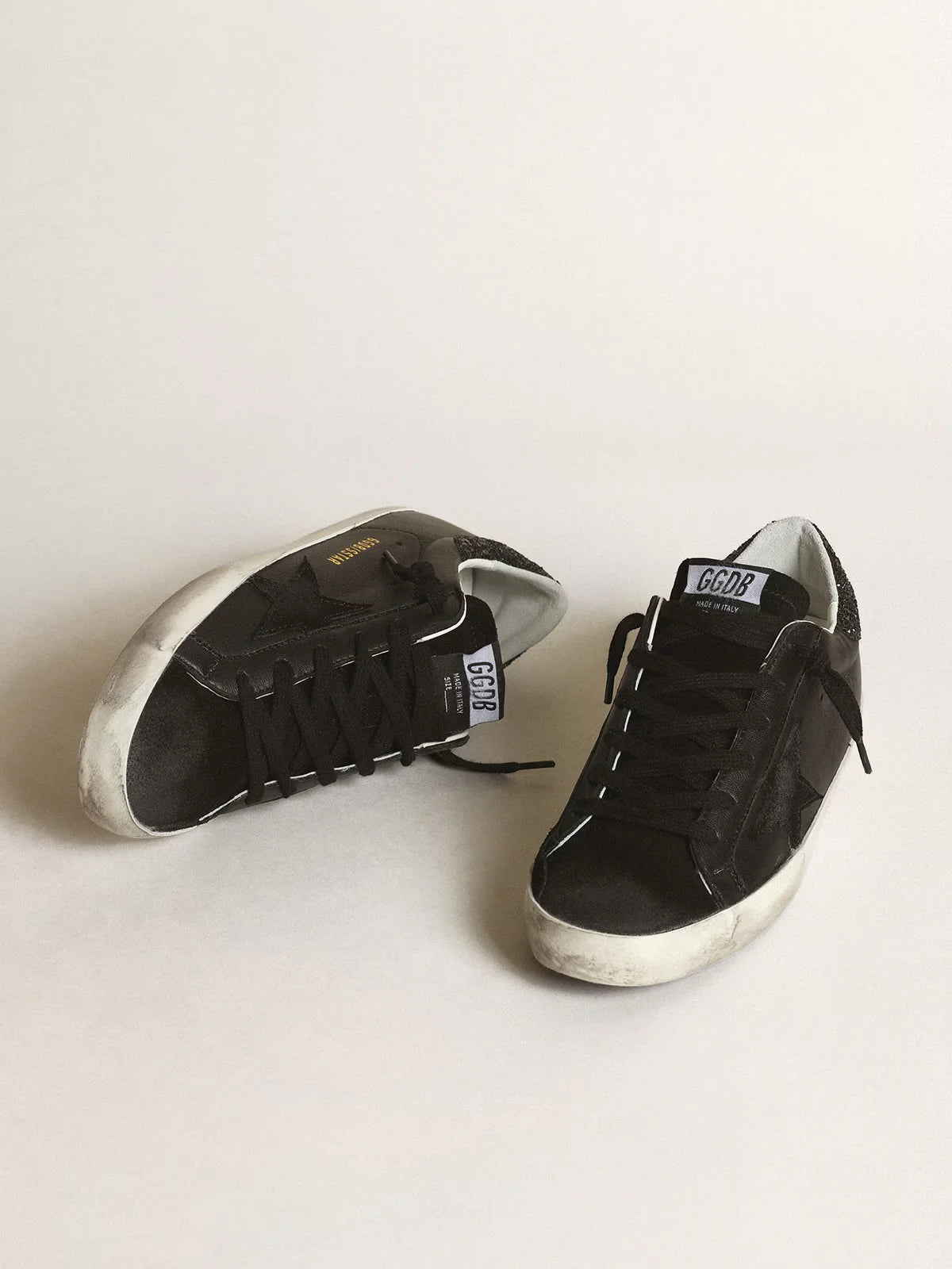 Superstar - Pailletée noire